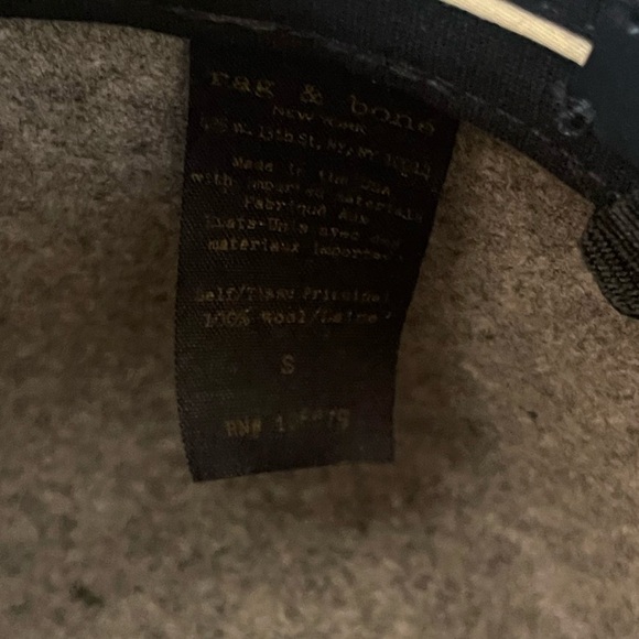 Rag & Bone Grey Wool Hat - Picture 5 of 6